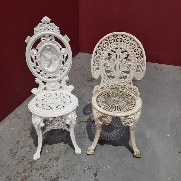 Lot 317 - OUTDOOR CHAIRS