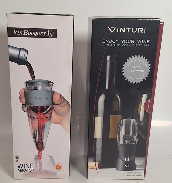 Lot 1255 - WINE AERATORS