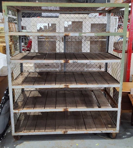 Lot 284 - INDUSTRIAL STORAGE RACK