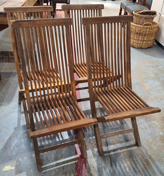 Lot 389 - DINING CHAIRS