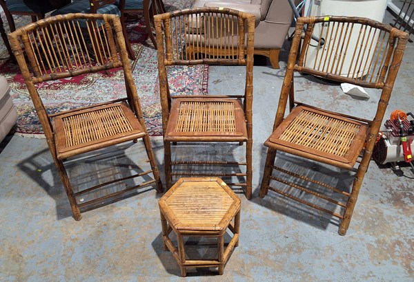 Lot 374 - OUTDOOR CHAIRS