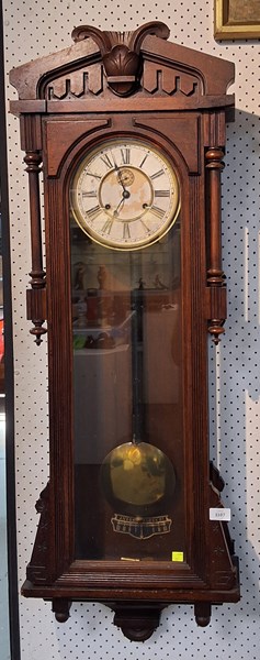 Lot 1107 - WALL CLOCK