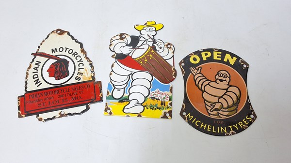 Lot 1226 - ENAMEL SIGNS