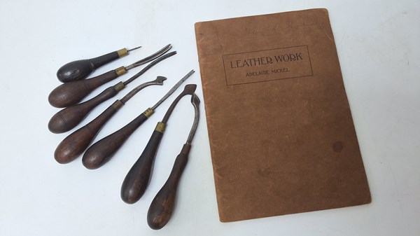 Lot 1232 - LEATHER TOOLS