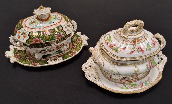 Lot 1172 - IRONSTONE TUREENS