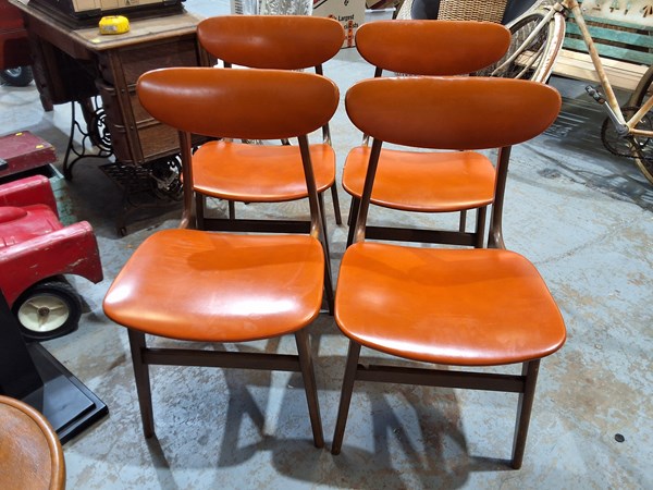 Lot 378 - DINING CHAIRS