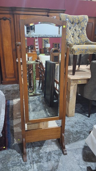 Lot 193 - CHEVAL MIRROR