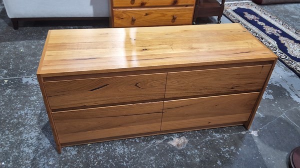 Lot 245 - CHEST OF DRAWERS