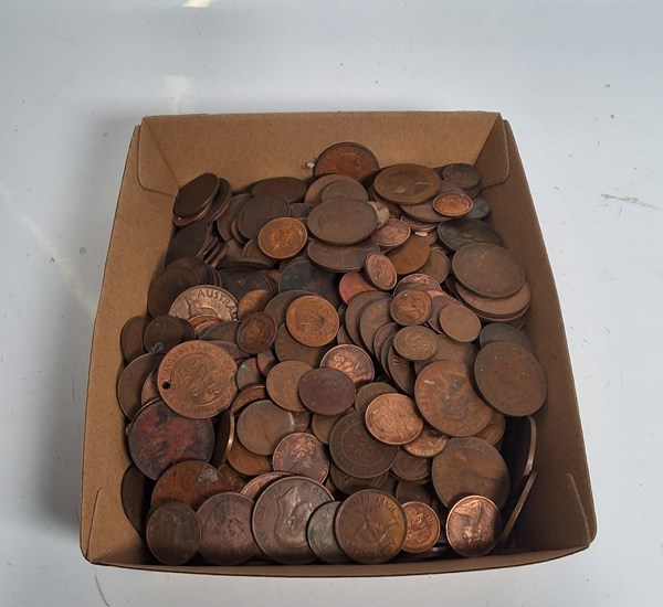 Lot 1063 - MIXED PENNIES