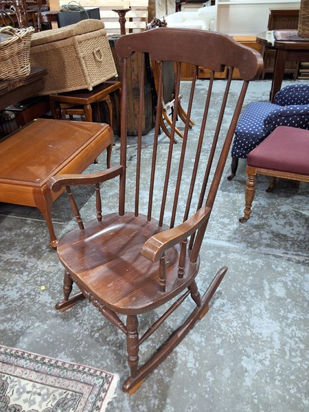Lot 42 - ROCKING CHAIR