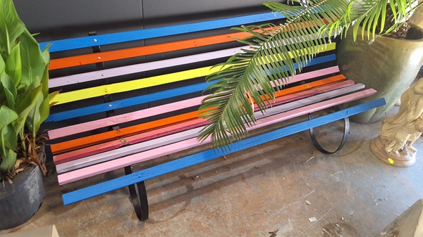 Lot 508 - RAINBOW BENCH
