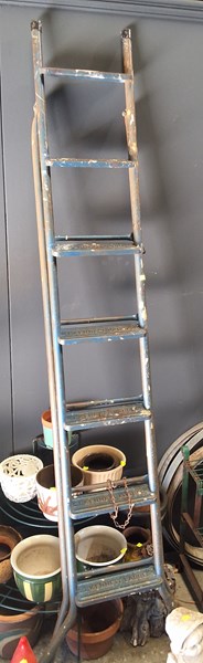 Lot 293 - VINTAGE LADDER