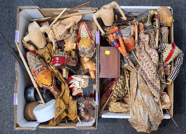 Lot 1473 - SOUTHEAST ASIAN PUPPETS