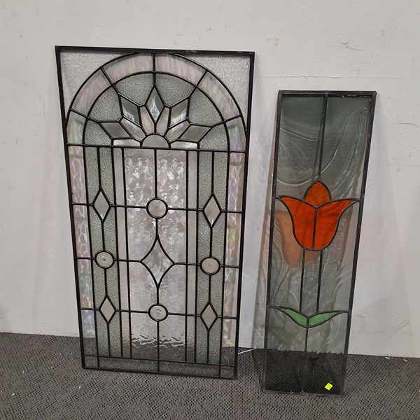 Lot 356 - LEAD LIGHT PANELS