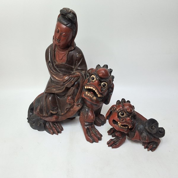 Lot 1308 - MANTEL ORNAMMNETS