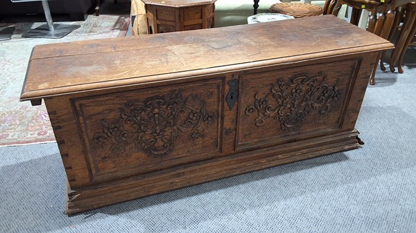 Lot 175 - CARVED CHEST