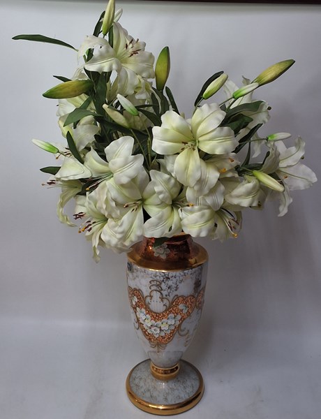 Lot 1453 - BOHEMIAN VASE