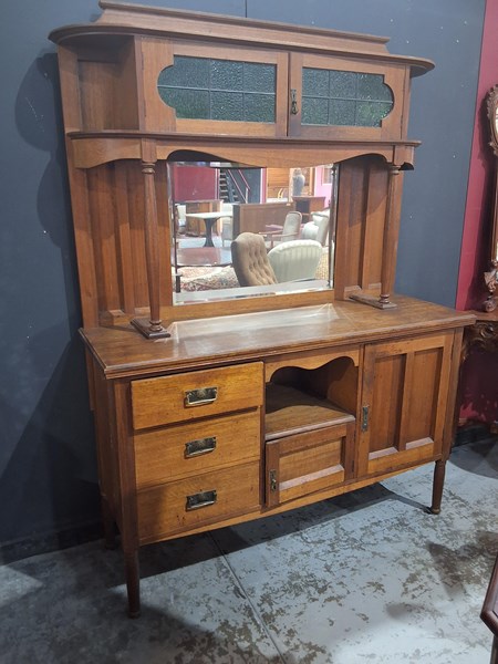 Lot 165 - BLACKWOOD SIDEBOARD