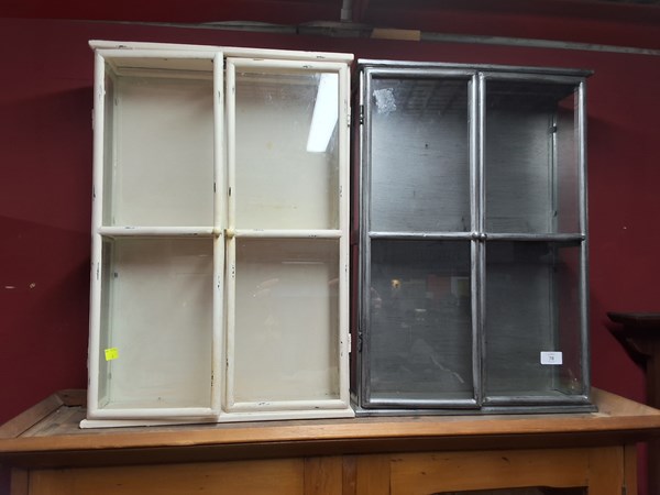Lot 78 - GLAZED CABINETS