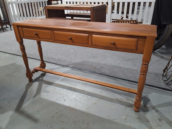 Lot 337 - CONSOLE TABLE