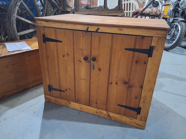 Lot 333 - PINE STORAGE CABINET