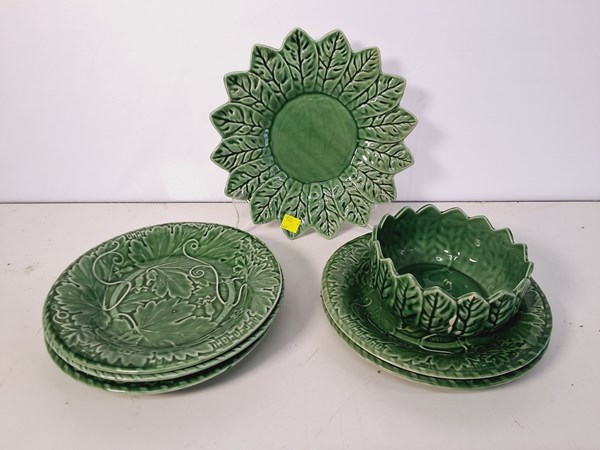 Lot 1134 - MAJOLICA PLATES