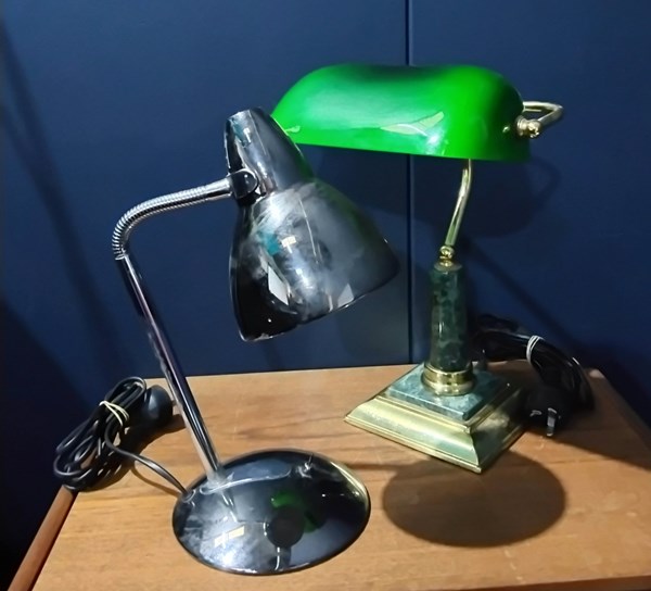 Lot 1440 - DESK LAMPS