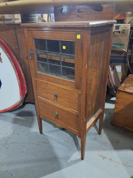 Lot 334 - MUSIC CABINET