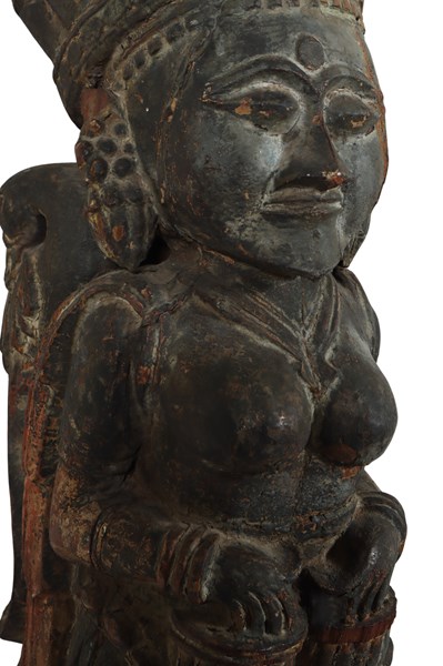 Lot 37 - INDIAN TEMPLE CARVING