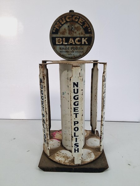 Lot 1183 - SHOE POLISH STAND