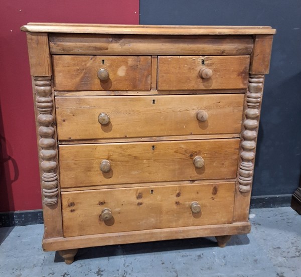 Lot 93 - 19TH CENTURY PINE CHEST