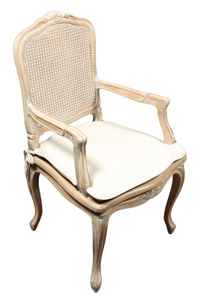 Lot 234 - FRENCH STYLE ARMCHAIR