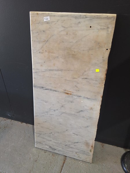 Lot 436 - MARBLE SLAB