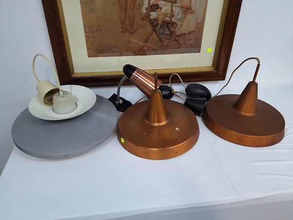 Lot 1517 - MID-CENTURY LIGHTING