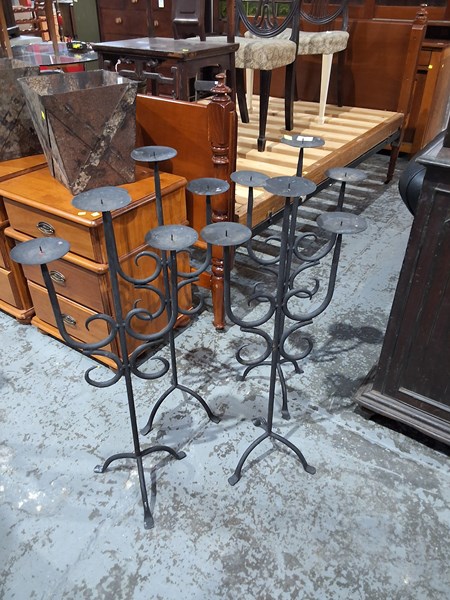 Lot 166 - CANDLE HOLDERS