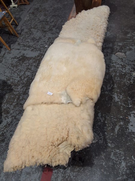 Lot 212 - SHEEPSKIN RUGS