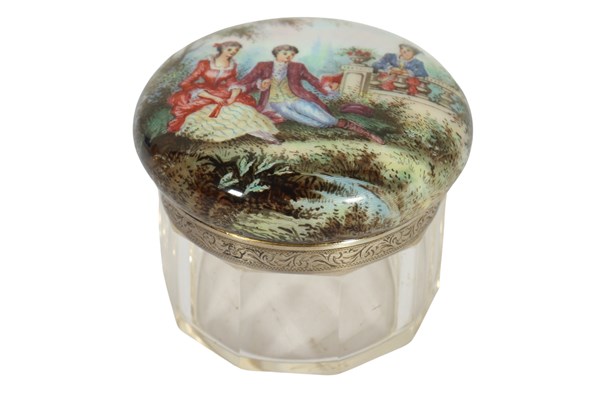 Lot 75 - DRESSING TABLE JAR