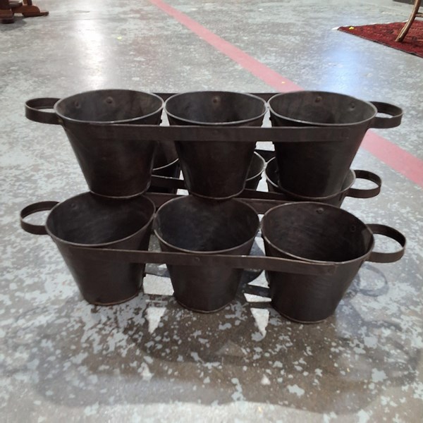 Lot 283 - THREE PLANT POTS