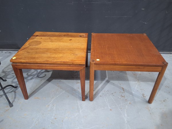 Lot 307 - TWO LAMP TABLES