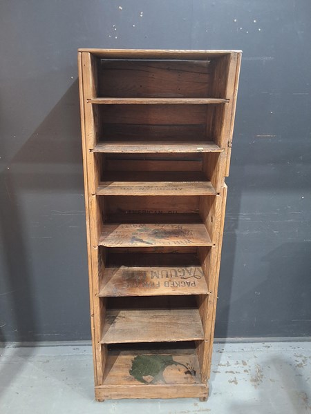 Lot 304 - DEPRESSION ERA SHELVES