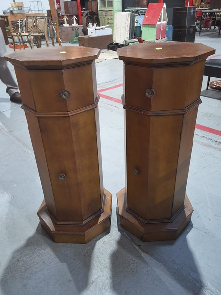 Lot 374 - PEDESTAL CABINETS