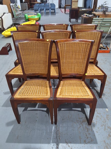 Lot 148 - SET OF DINING CHAIRS