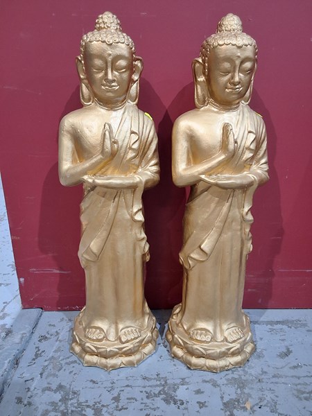 Lot 84 - BUDDHA STATUES