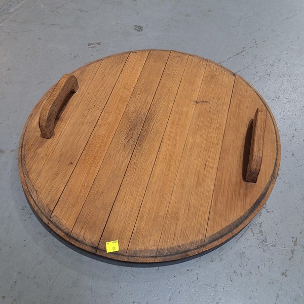 Lot 108 - OAK SERVING TRAY