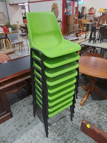 Lot 171 - SCHOOL CHAIRS