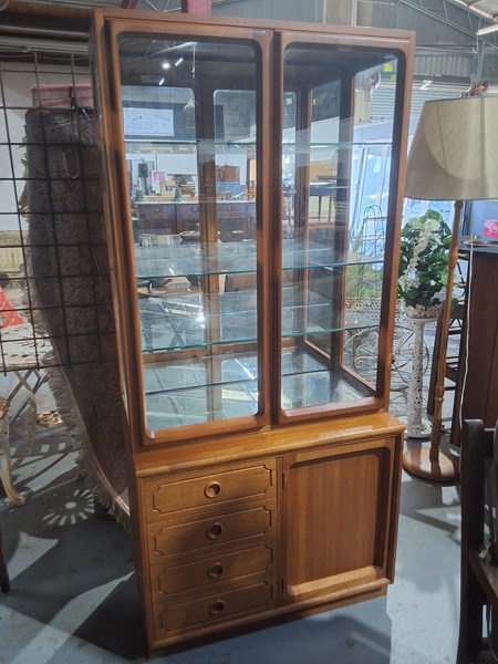 Lot 308 - WALL DISPLAY CABINET
