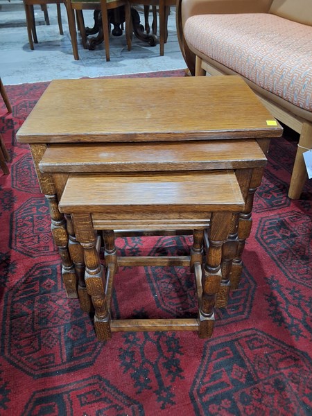 Lot 24 - NEST OF TABLES