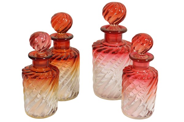 Lot 121 - DRESSING TABLE BOTTLES (4)